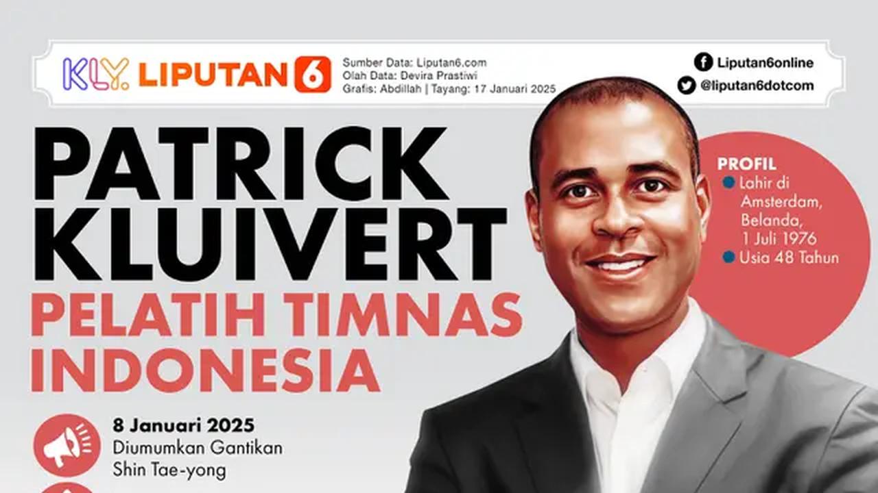 Infografis Patrick Kluivert Sang Pelatih Timnas Indonesia (Liputan6.com/Abdillah)