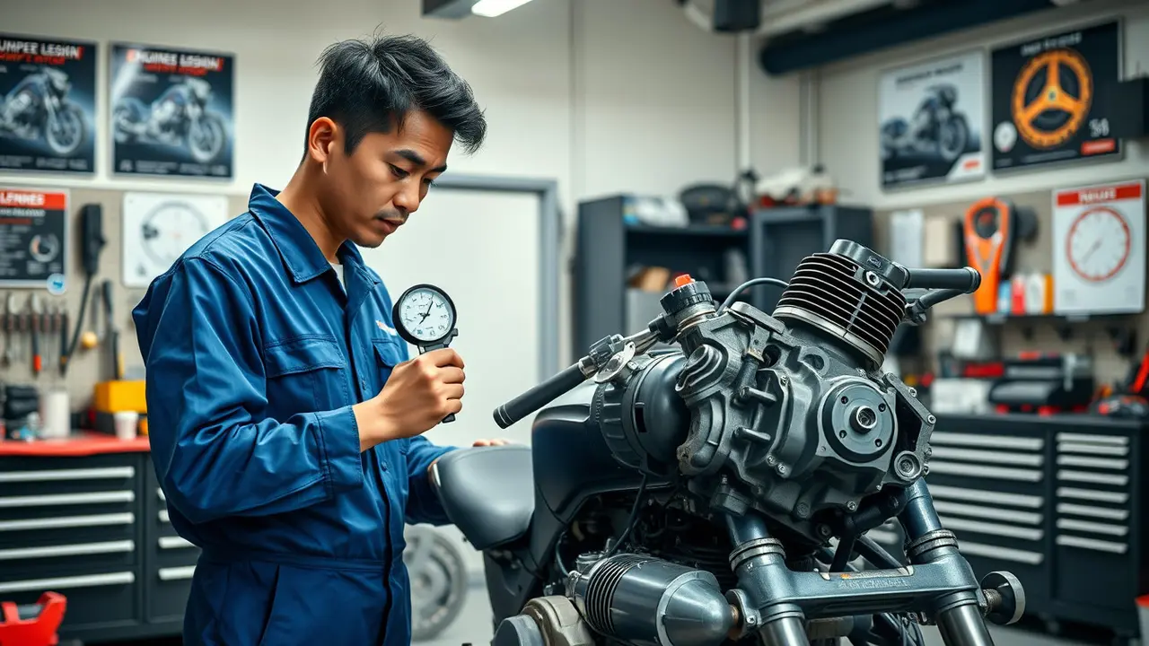 cara hitung kompresi motor