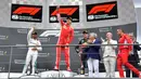 <p>Sebastian Vettel akan melakoni balapan terakhirnya di Formula 1 GP Belgia usai pada bulan lalu mengumumkan pensiun di akhir musim 2022 ini. Ia pernah berada di puncak podium pada balapan tersebut ketika tahun 2011, 2013, dan 2018 bersama dua tim yang berbeda, yaitu Ferrari dan Red Bull. (AFP/Emmanuel Denand)</p>