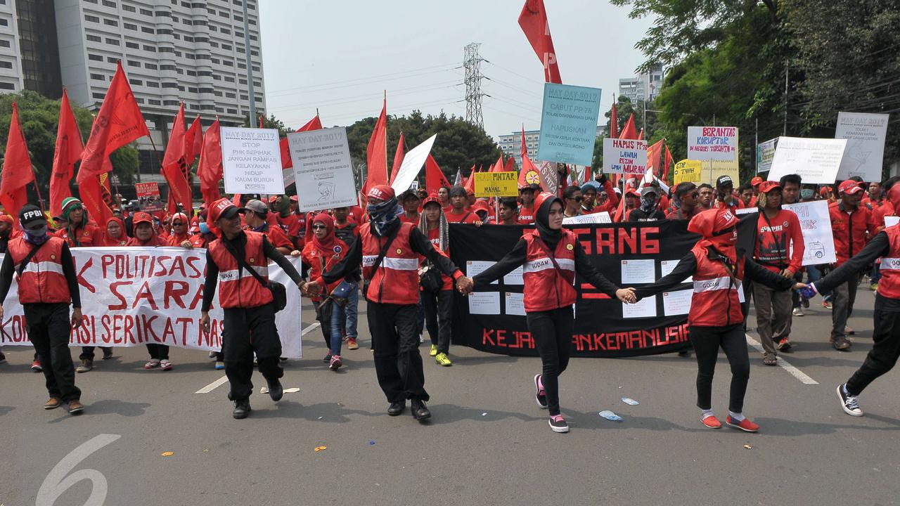 Cerita Asbah Petani Asal Pandeglang Ikut Demo Buruh di Monas: Kami Cuma Ingin Petani Hidup Layak