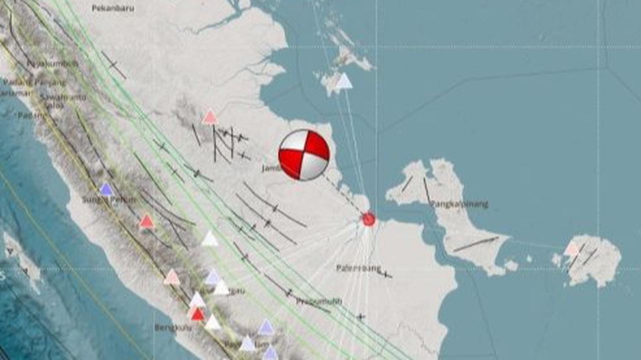 Penjelasan BMKG: Pusat Gempa M4,3 di Banyuasin Sebelumnya Tak Teridentifikasi Sesar Aktif