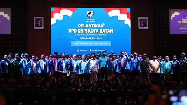 Pelantikan KNPI Batam.