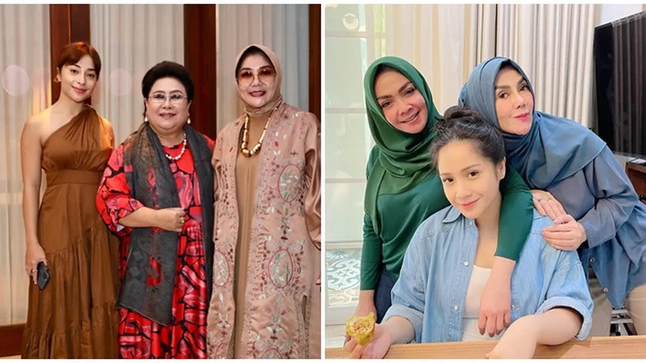 Potret 6 Artis Bareng Ibunda dan Mama Mertua, Kompak Bak Kakak Adik