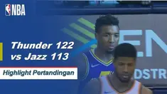 Russell Westbrook bermain-main dan mendapat 12 poin, 11 rebound, 10 assist triple-double dan menang melawan Jazz 122-113.