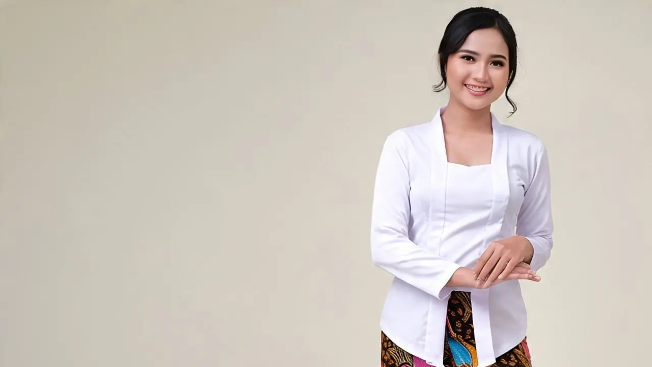 Model Rok Batik untuk Kebaya