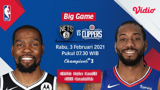NBA - Brooklyn Nets vs LA Clippers