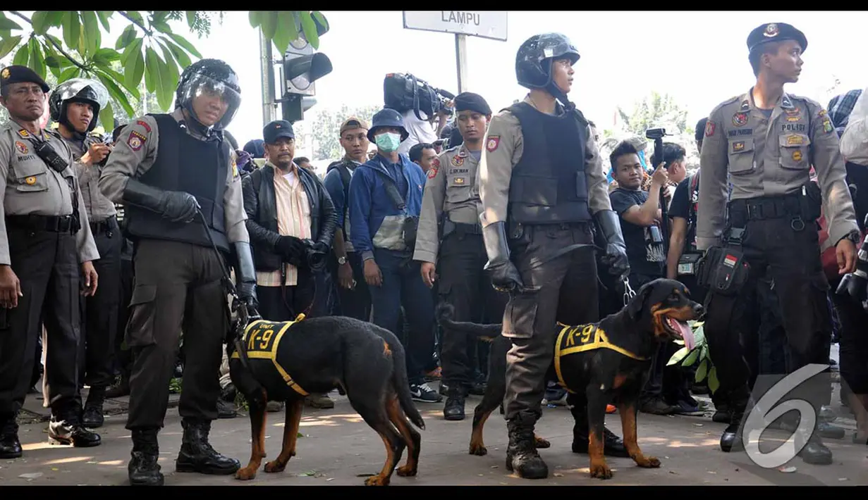Perawakan yang besar dan berwarna dominan hitam membuat siapapun yang melihatnya akan bergidik, Jakarta, Kamis (21/8/2014) (Liputan6.com/Miftahul Hayat)
