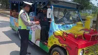 Beroperasi di Jalan Raya, 5 Odong-odong Kena Razia