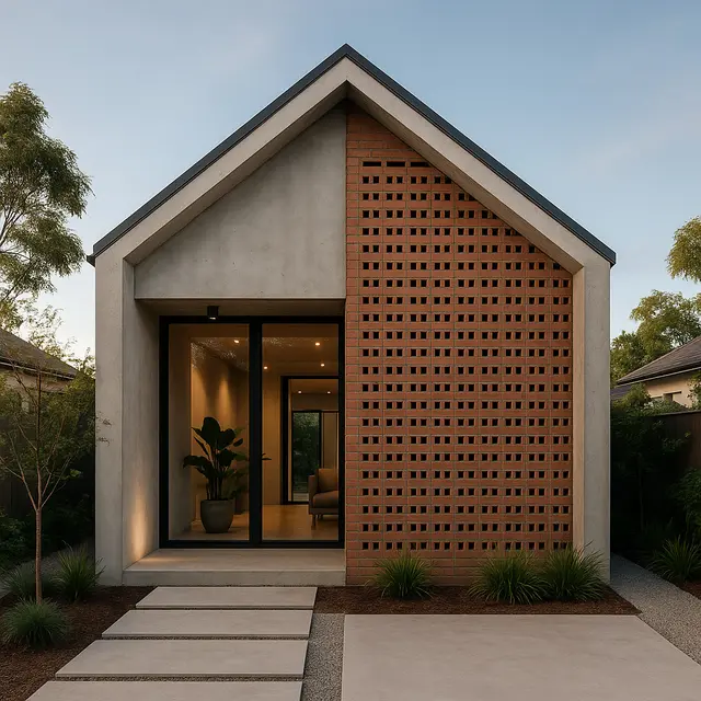 Model Rumah Minimalis dengan Roster