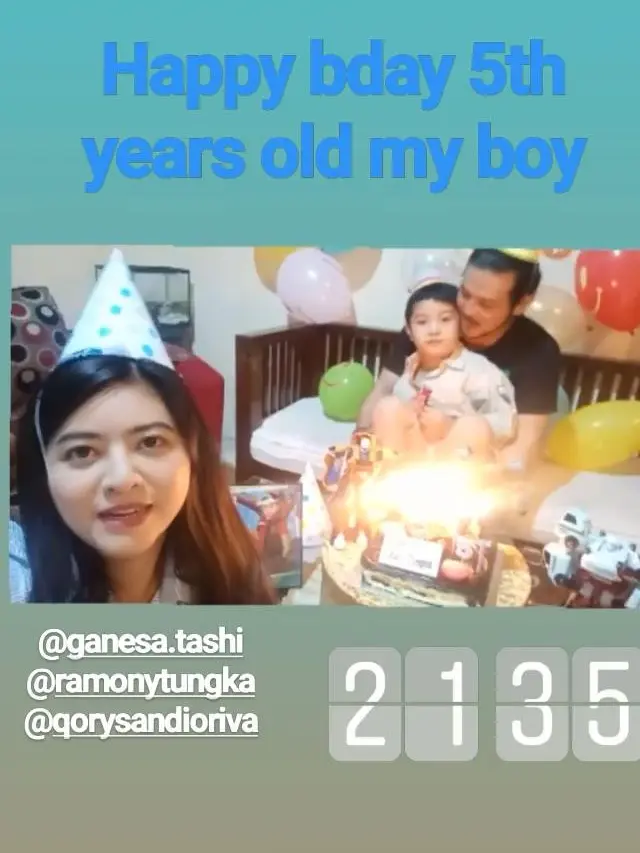 Qory Sandioriva dan Ramon Y Tungka