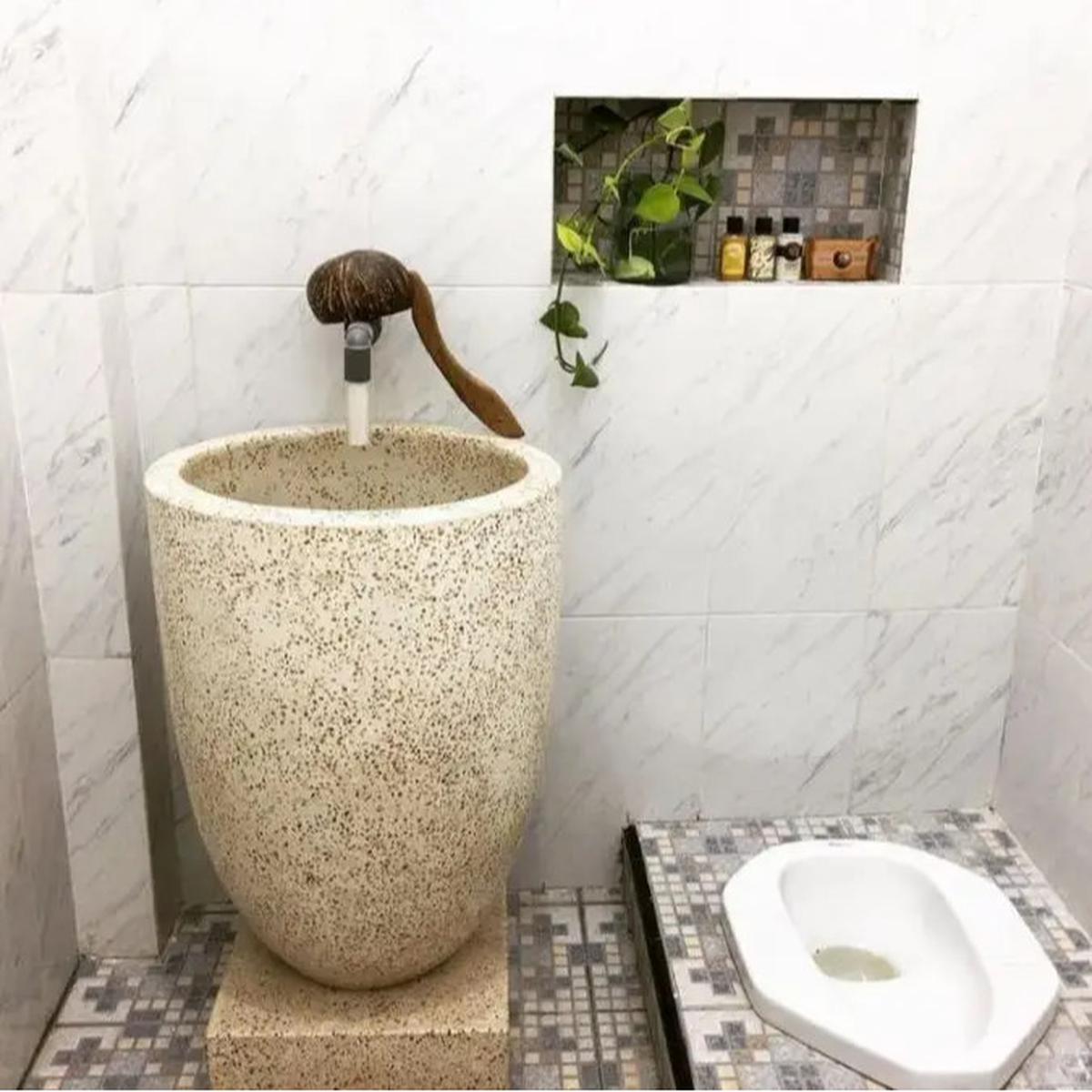 ilustrasi toilet jongkok