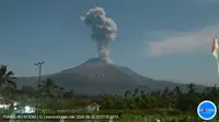 Gunung Lewotobi Laki-Laki kembali erupsi pada Kamis (25/6/2026), pukul 22.05 Wita. (Liputan6.com/ Dok PVMBG)