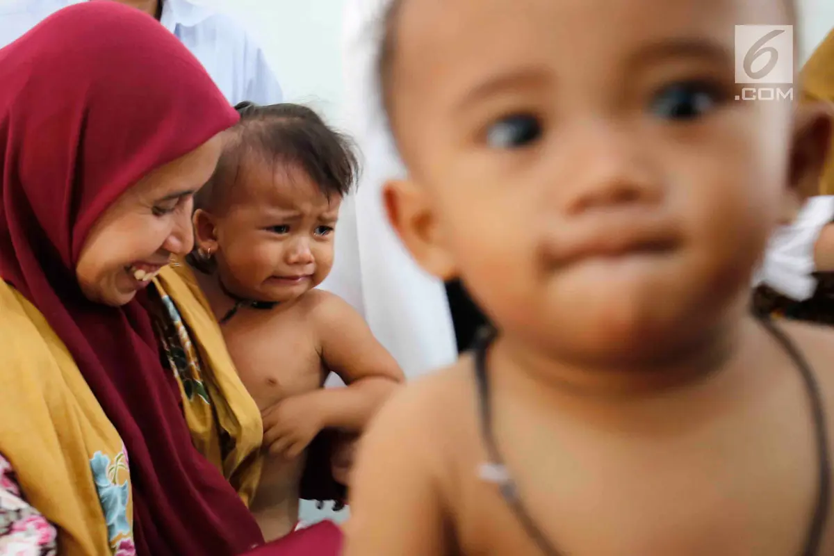 Melihat Kondisi Anak-Anak Kurang gizi di Pandeglang