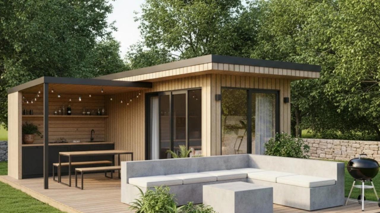 7 Model Rumah Mini Tapi Punya Dapur Terbuka dan Teras Belakang yang Cocok Buat BBQ, Estetik Jadi Idaman