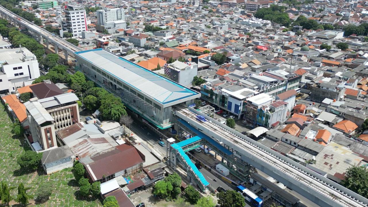 Waskita Karya Percepat LRT Jakarta Fase 1B, Komitmen Dukung Transportasi Nol Emisi