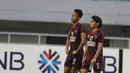 Pemain PSM Makassar tampak kecewa usai gagal lolos ke final Zona ASEAN Piala AFC 2019 meski menang atas Becamex Binh Duong di Stadion Pakansari, Rabu (26/6). PSM menang 2-1 atas Becamex Binh Duong. (Bola.com/M Iqbal Ichsan)