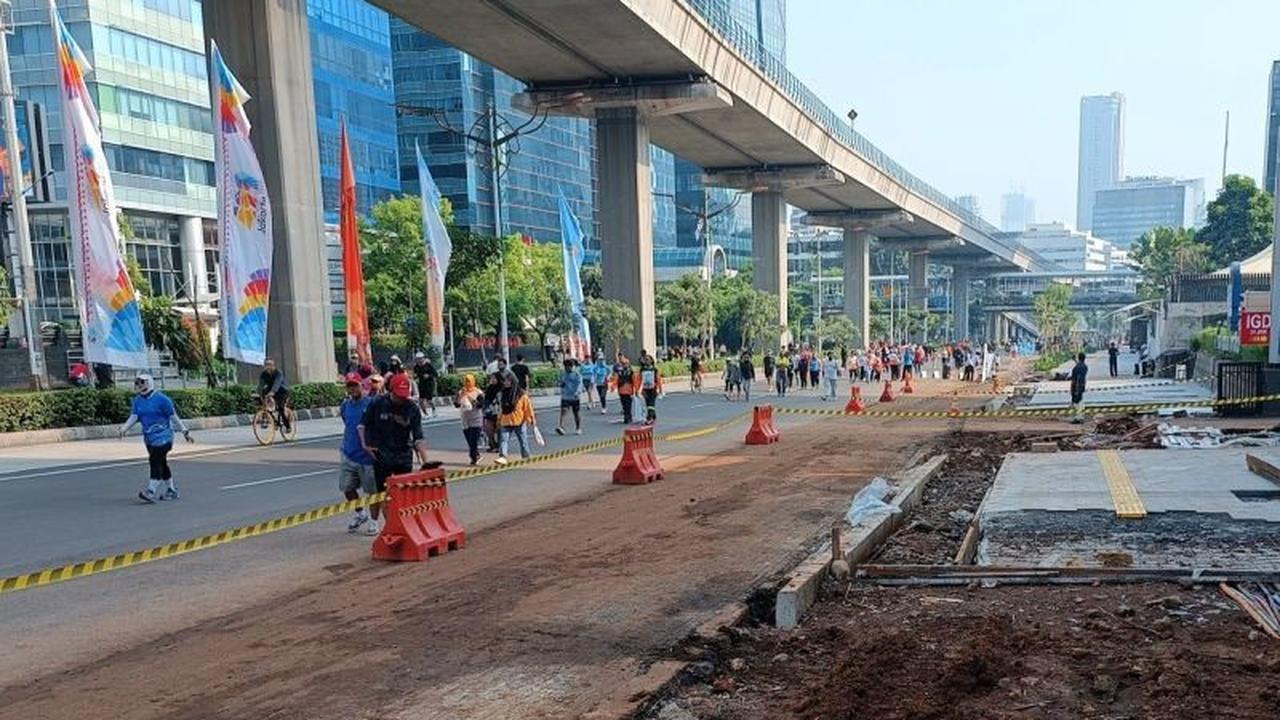 Antusiasme Warga Sambut Pembukaan CFD Rasuna Said, Destinasi Baru Olahraga di Jakarta