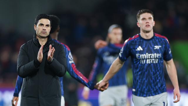 Foto: Wajah Lesu Skuad Arsenal Setelah Ditahan Imbang Brentford di Liga Inggris, Hati-hati Disalip Man City Lagi