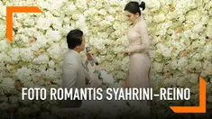 Pasangan Syahrini-Reino Barack mulai menunjukkan momen kebersamaan mereka di media sosial.