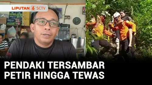 VIDEO: Nahas! Tujuh Pendaki Gunung Bawang Tersambar Petir, Satu Orang Tewas