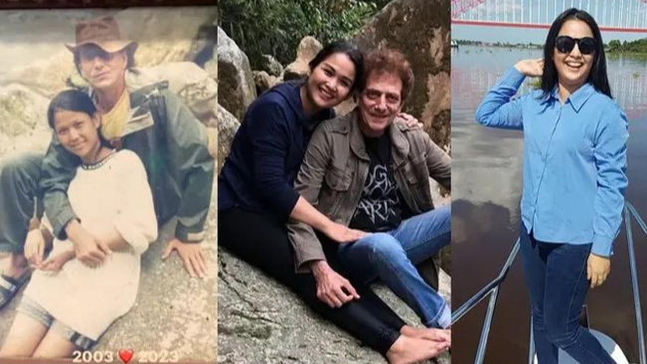 Ahmad Albar dan Dewi Sri Astuti telah menjalani 14 tahun pernikahan yang harmonis, meskipun terpaut usia 37 tahun.