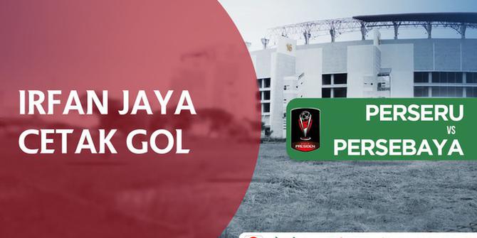 VIDEO: Gol Irfan Jaya Tutup Kemenangan Persebaya atas Perseru