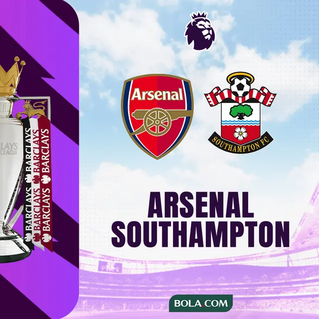 Liga Inggris - Arsenal Vs Southampton