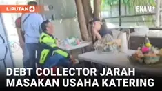 Kacau! Kelompok Debt Collector Ancam dan Konsumsi Makanan Pengusaha Katering di Surabaya