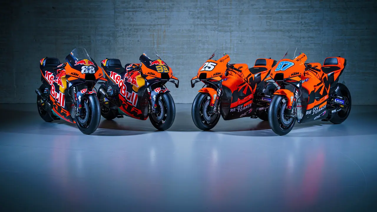 Motor Tim KTM di MotoGP 2022
