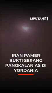 Iran Pamer Bukti Serang Pangkalan AS di Yordania