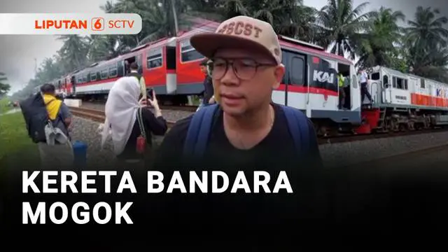 KA Bandara Mogok Penumpang Panik