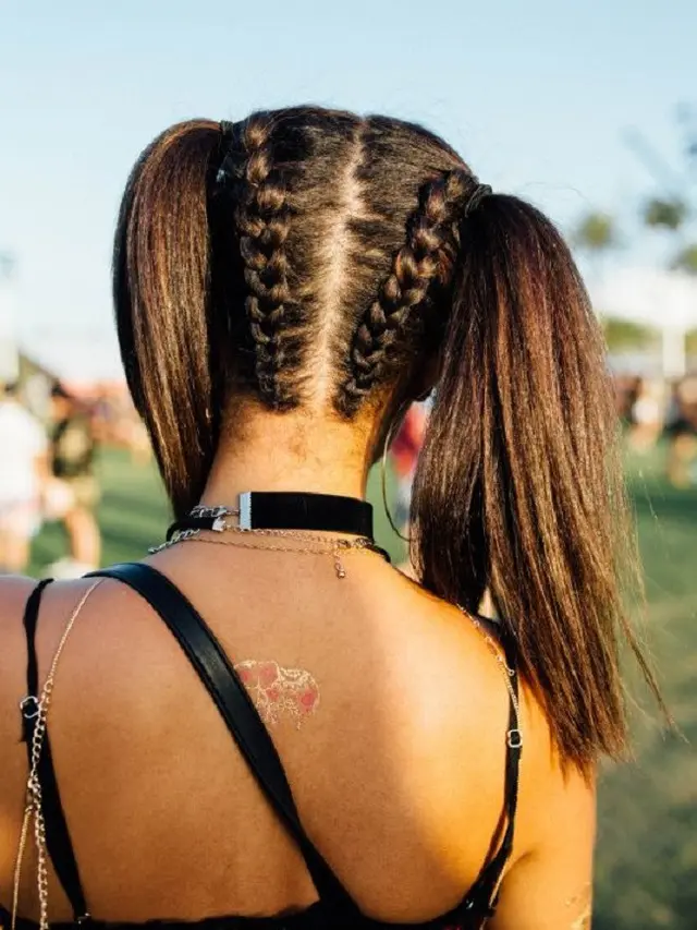 [Bintang] Anti Gerah, Dutch Braid Jadi Gaya Rambut Andalan Streetwear Coachella 2018