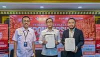 Borneo FC kembali mendapatkan dukungan dari Pupuk Kaltim untuk menghadapi musim 2026/2027. (Bola.com/Istimewa).