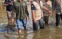 Empat Lokasi TPS di Pelalawan Terendam Banjir, Ada Opsi Fasilitasi Warga dengan Perahu Motor