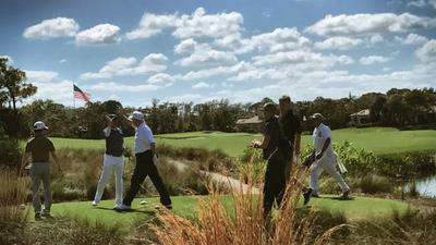 Trump Hadiri LIV Golf Bedminster, Dikawal Rudal Avenger