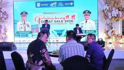 Palembang Great Sale 2026 Sukses Besar, Dorong Ekonomi Lokal dan Tarik Jutaan Wisatawan