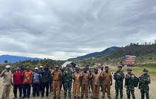 Satgas Yonif 136/TS Perkuat Koordinasi Keamanan Puncak Jaya dengan Pemda