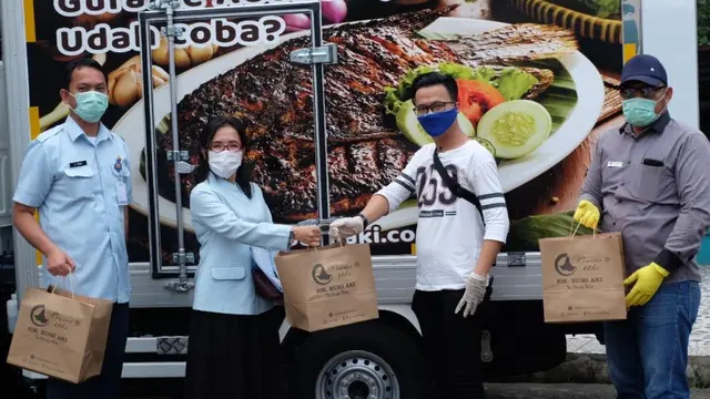 RM di Bogor Buka Dapur Umum Bagi Tenaga Medis dan Keluarga Pasien Covid-19