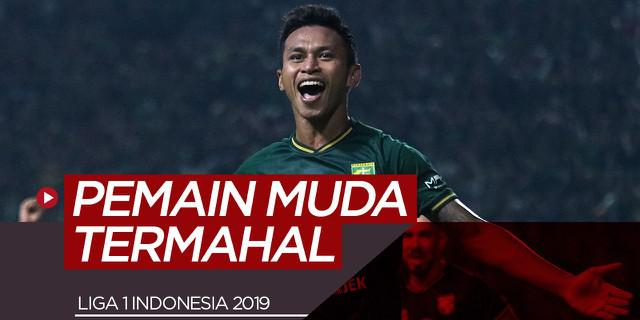 VIDEO: 10 Pesepak Bola Muda Indonesia Termahal di Liga 1 Indonesia 2019