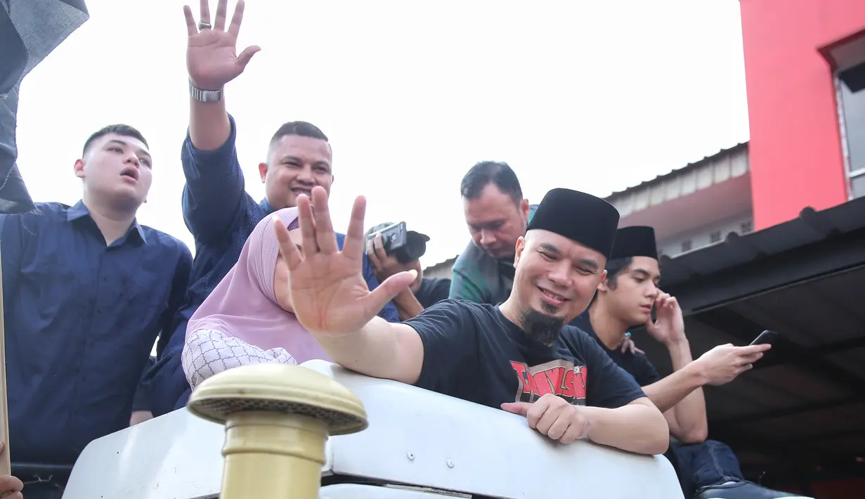 Ahmad Dhani Bebas (Foto: Adrian Putra/Fimela.com)