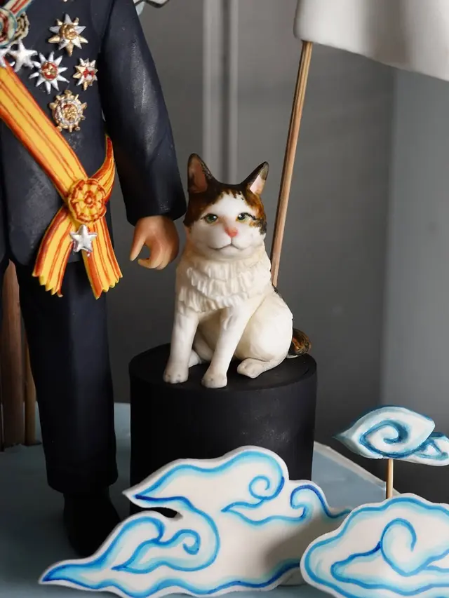 Sentuhan Batik Mega Mendung dan Kucing Bobby Kertanegara di Ulang Tahun Presiden Prabowo