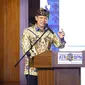 Menteri Agraria dan Tata Ruang/Kepala Badan Pertanahan Nasional (ATR/BPN) Agus Harimurti Yudhoyono (AHY)menjadi pembicara pada acara Forum Local and Regional Government di salah satu acara World Water Forum (WWF) ke-10 Bali
