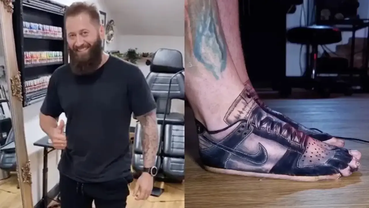 Tato Sepatu Viral