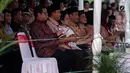 Presiden ke 5 RI, Megawati Soekarnoputri saat menghadiri acara Peringatan Hari Pramuka dan Pembukaan Raimuna Nasional XI Gerakan Pramuka, Jakarta, Senin (13/8). (Liputan6.com/Faizal Fanani)