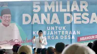 Wakil Ketua DPR RI bidang Korkesra, Abdul Muhaimin Iskandar (Cak Imin), menilai penggunaan dana desa telah membawa dampak yang besar bagi masyarakat Indonesia, dan telah menjadi suatu capaian yang membanggakan (Istimewa)