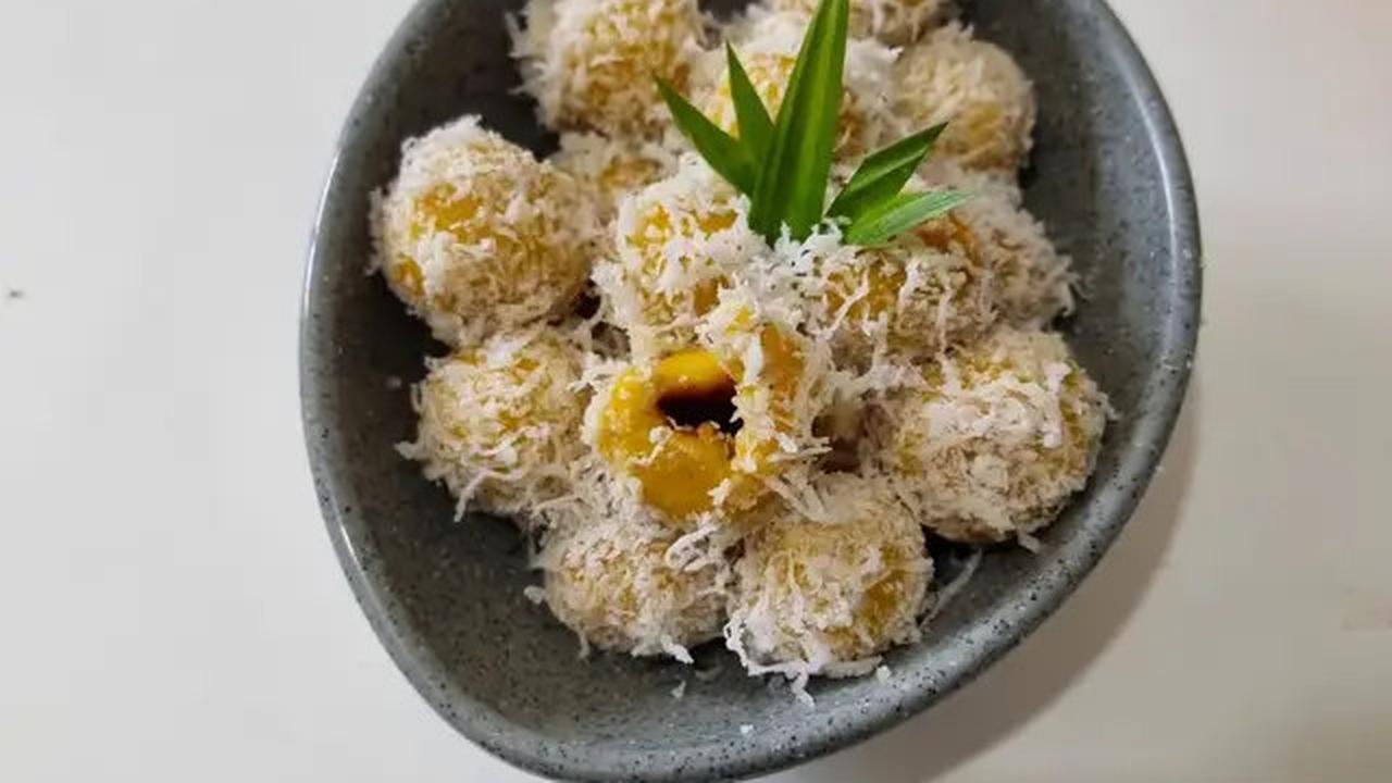 Ilustrasi Klepon Labu Kuning
