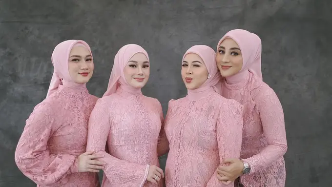 5 Gaya Serba Pink Seleb Hadir di 7 Bulanan Kehamilan Lesti Kejora, Ria Ricis, Ashanty, hingga Azizah Salsha