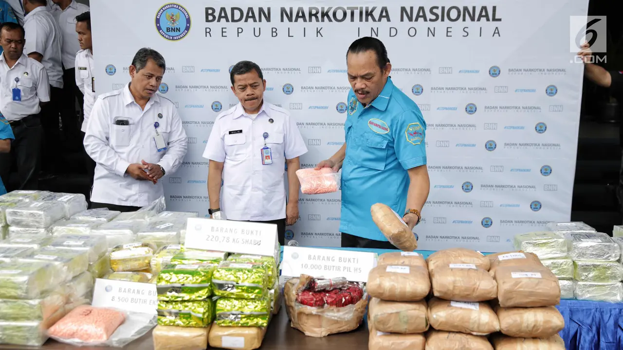 BNN Bongkar Sindikat Narkoba Jaringan Malaysia