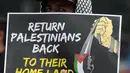 Massa mengecam Amerika Serikat yang membantu Israel dalam perang melawan Hamas. (merdeka.com/Imam Buhori)