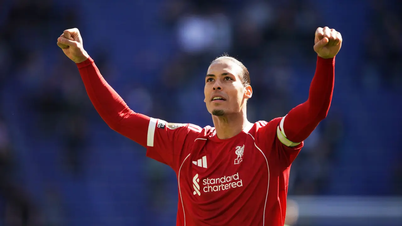 Foto: Gol Telat Virgil Van Dijk Menangkan Liverpool dalam Derby Merseyside di Liga Inggris